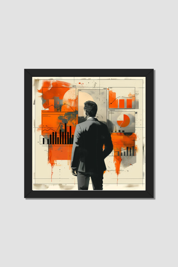 MarketVision Trader Poster - Visualize Your Trading Success