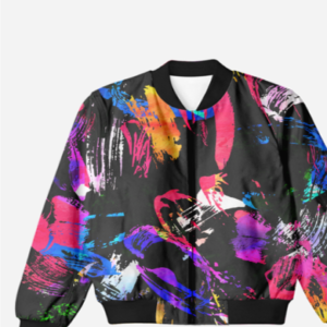 Fast Colored unisex colorful bomber jacket